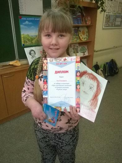 Вручение сертификатов участникам конкурса "Рисуем маму"