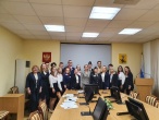 Активисты Детской организации «ЮНА» встретились с заместителем главы Архангельска по социальным вопросам.